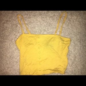 Size S Cute Yellow Forever21 Tank